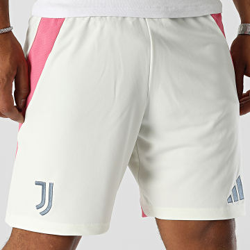 Adidas Sportswear - Pantaloncini da jogging Juventus IS7998 Beige chiaro