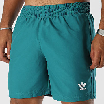 Adidas Originals - Traje de baño Ori Solid IY1568 Azul petróleo