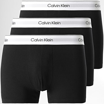 Calvin Klein - Set di 3 boxer neri NB3963A