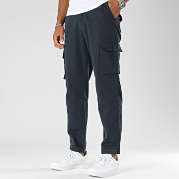 Frilivin - Pantalon Cargo Bleu Marine