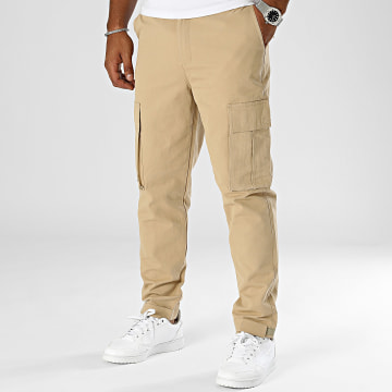 Frilivin - Pantalon Cargo Beige