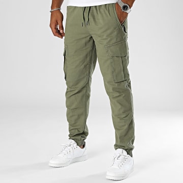 Frilivin - Khaki groene Cargo broek