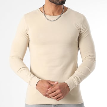 LBO - T-Shirt Langarm 3533 Beige
