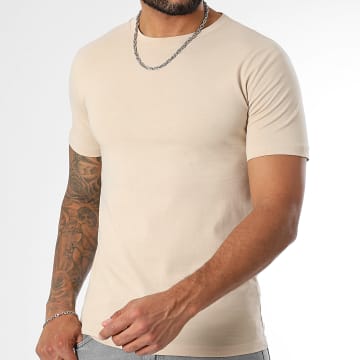 LBO - T-shirt ronde hals 3515 Beige