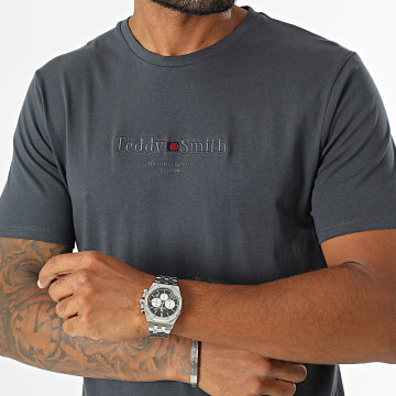 Teddy Smith - Tee Shirt Jim 11017024D Gris Anthracite