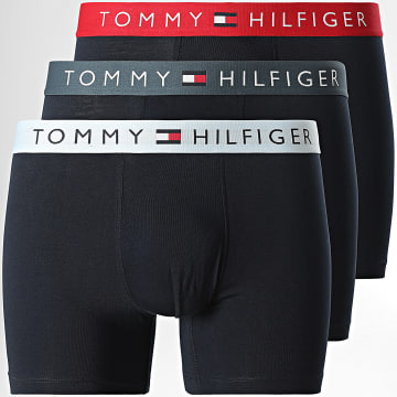 Tommy Hilfiger - Set van 3 boxershorts 3431 marineblauw