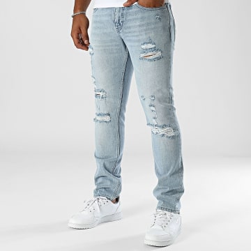 Tommy Jeans - Jean Slim Scanton 0673 Bleu Wash