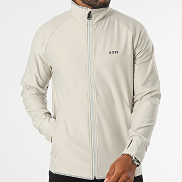 BOSS - Sicon Active Sudadera con cremallera 50517747 Beige