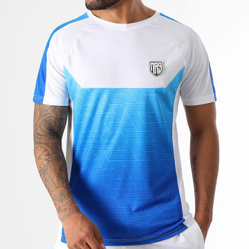 MA9 Mafia Nueve - T-Shirt Gradiente Magnetic Blue White