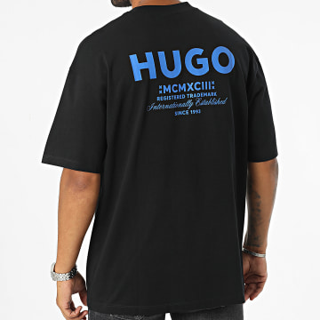 Hugo Blue - Nalono - Maglietta oversize 50509776 Nero