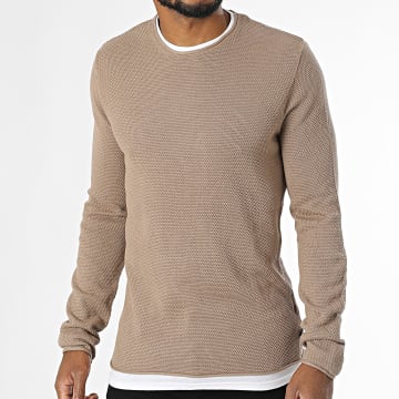 Tiffosi - Pull Crewneck Alabastro Beige