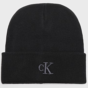 Calvin Klein - Gorro bordado grueso 2461 Negro