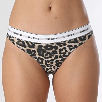 Guess - Tira mujer O97E04-KBOE1 Beige Negro Leopardo