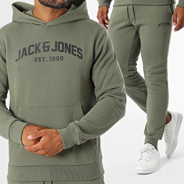 Jack And Jones - Josh Khaki Green Track Suit