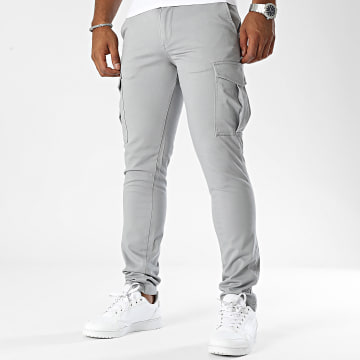 Jack And Jones - Marco Santiago Slim Cargo Broek Grijs