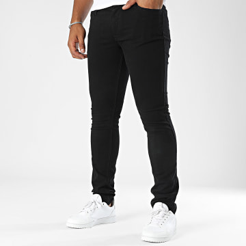 JJREBEL - George Slim Jeans Zwart