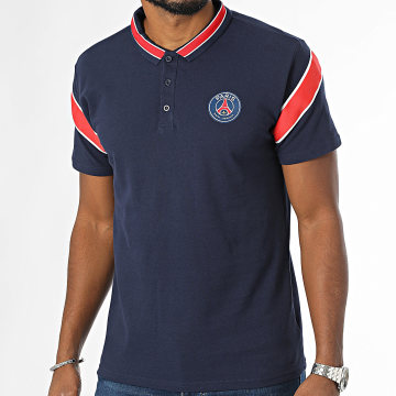 PSG - Polo korte mouw Paris Saint-Germain P24092C marineblauw