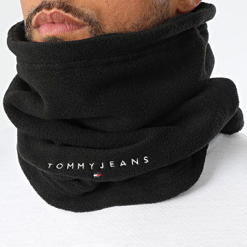 Tommy Jeans - Snood polar con logotipo lineal 2648 Negro