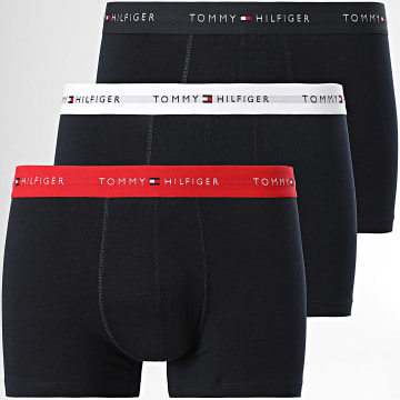 Tommy Hilfiger - Set van 3 boxershorts 2763 marineblauw