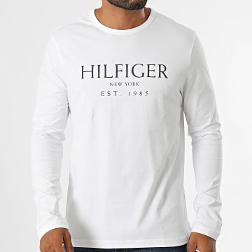 Tommy Hilfiger - T-shirt met lange mouwen Big Hilfiger 6502 Wit