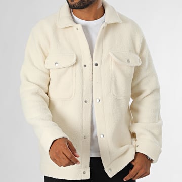 Only And Sons - Veste Sherpa Emilio Beige