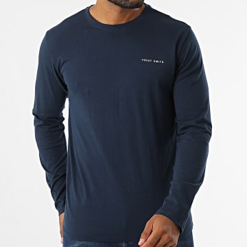 Teddy Smith - Tee Shirt Manches Longues 11017085D Bleu Marine