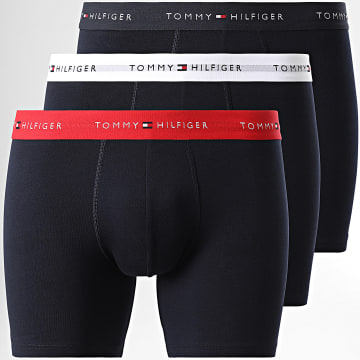 Tommy Hilfiger - Set van 3 2765 Navy Boxershorts