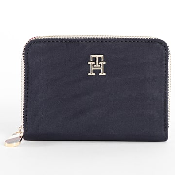 Tommy Hilfiger - Portafoglio donna Poppy Med 7090 blu navy