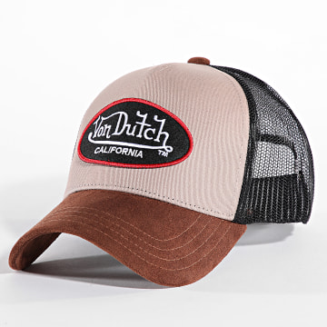 Von Dutch - Trucker pet VD-0-CAS1 Bruin Zwart