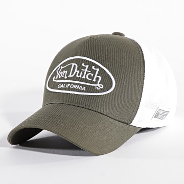 Von Dutch - Trucker pet B16 kaki groen wit