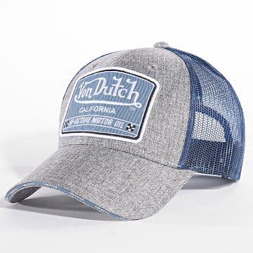 Von Dutch - VD-1-CB Trucker Cap Heide Grijs Blauw