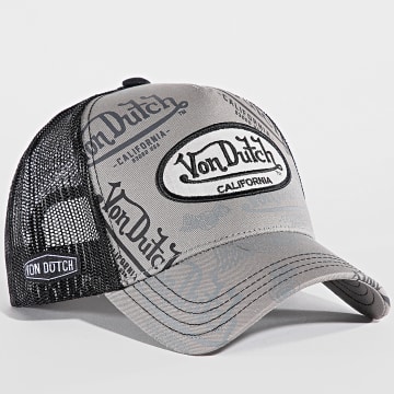 Von Dutch - Gorra Trucker VD-1-CT Gris Negra