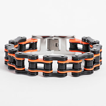 Frilivin - Zwart Oranje Armband