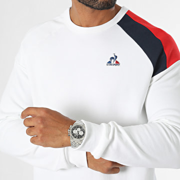 Le Coq Sportif - N2 Tricolour Crewneck Sweatshirt 2423331 Wit