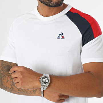 Le Coq Sportif - N4 Tricolour T-shirt 2423322 Wit