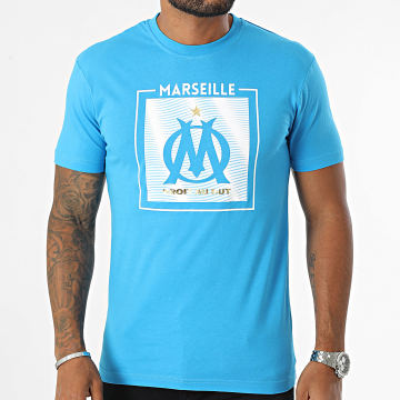 OM - Camiseta Big Logo M24005C Azul claro Oro