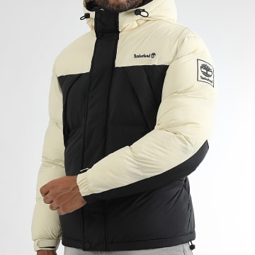 Timberland - A6267 Chaqueta de pluma beige negra