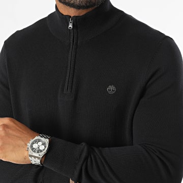 Timberland - Sweat Col Zippé A2BMX Noir