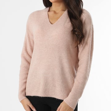 Vero Moda - Damestrui met V-hals Lefile Roze