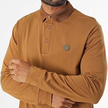 American People - Popeye Camel polo met lange mouwen