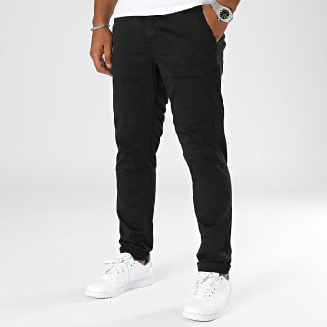 American People - Papaya Zwarte Chino Broek