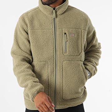 Dickies - Veste Polaire Zippée A4YEE Vert Kaki Clair