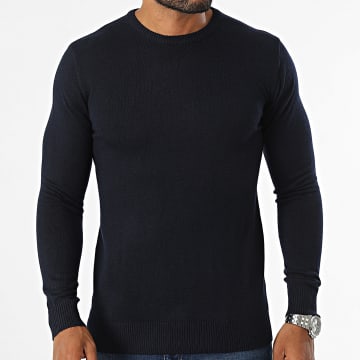 KZR - Pull Bleu Marine Foncé