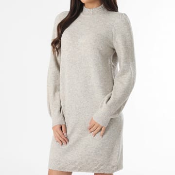 Only - Damestrui jurk Rue Beige Chiné