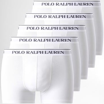 Polo Ralph Lauren - Lot De 5 Boxers Blanc