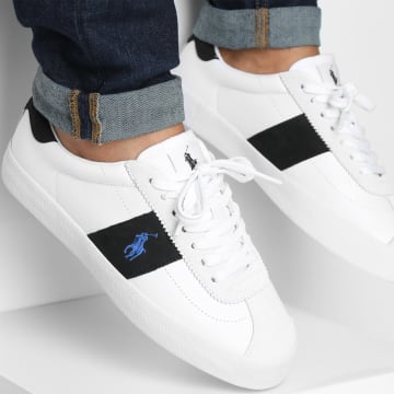 Polo Ralph Lauren - Court Vulc II Wit Sneakers