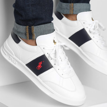 Polo Ralph Lauren - Baskets Heritage Aera White