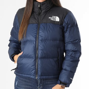 The North Face - Doudoune Femme Retro Nuptse A3XEO Bleu Marine Noir