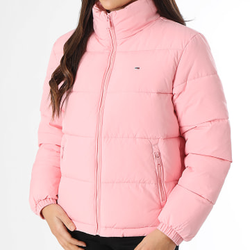 Tommy Jeans - Abrigo Puffer Esencial Mujer 8827 Rosa