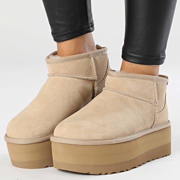 UGG - Laarzen Vrouwen Klassiek Ultra Mini Plateform 1135092 Zand